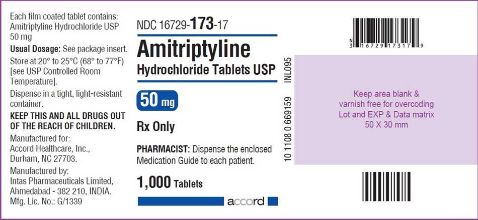 50 mg amitriptyline