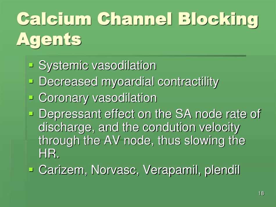 Amitriptyline calcium channel blockers