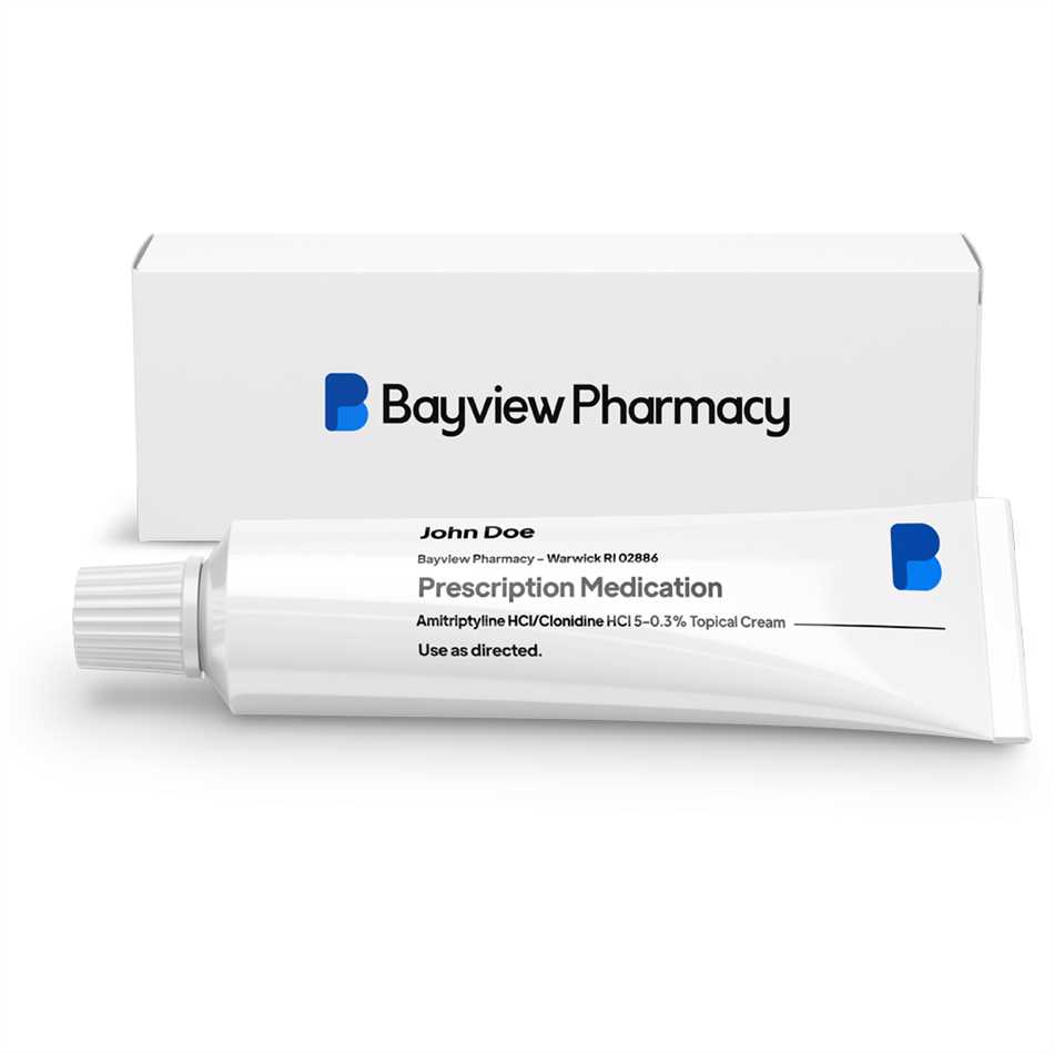 Amitriptyline cream 5