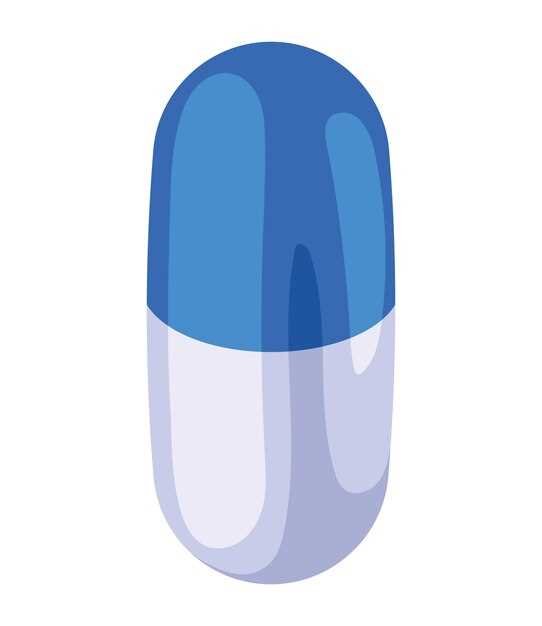 Blue doxycycline capsule