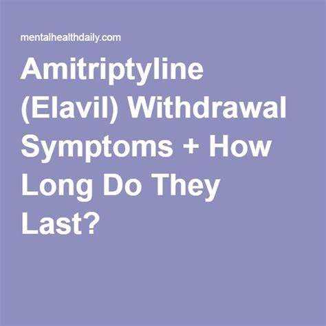 How to stop taking amitriptyline