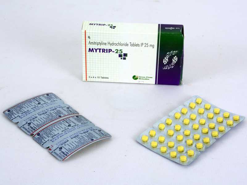 What is the street price of amitriptyline